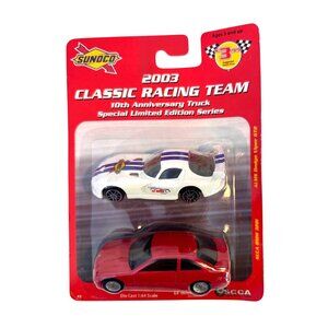 Sunoco 2003 Classic Racing Team Diecast 1:64 Maisto BMW 328i Dodge Viper GTS